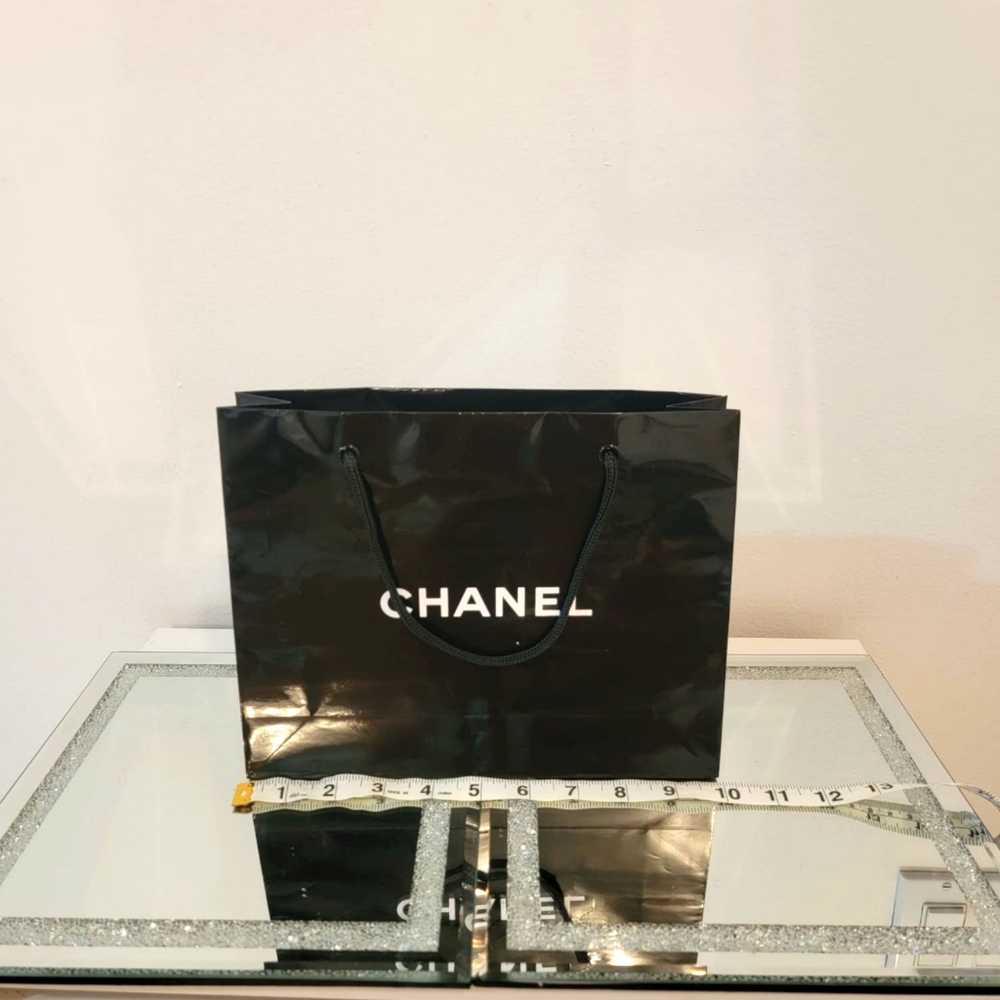 Chanel shopping paper bag